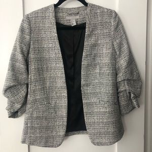 Black & White Tweed Blazer